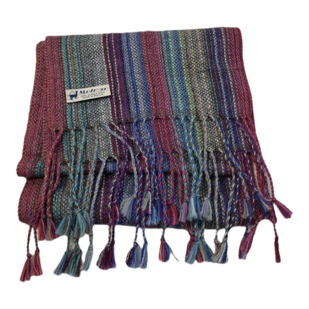 Melman 100% Alpaca Wool Boho Scarf